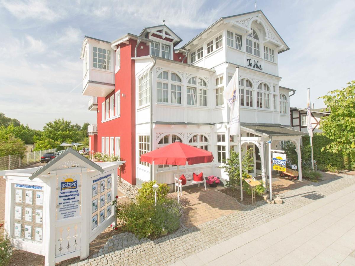 Villa "To Hus" In Sellin - Appartement 02 Mit Kamin Und Balkon Exterior foto